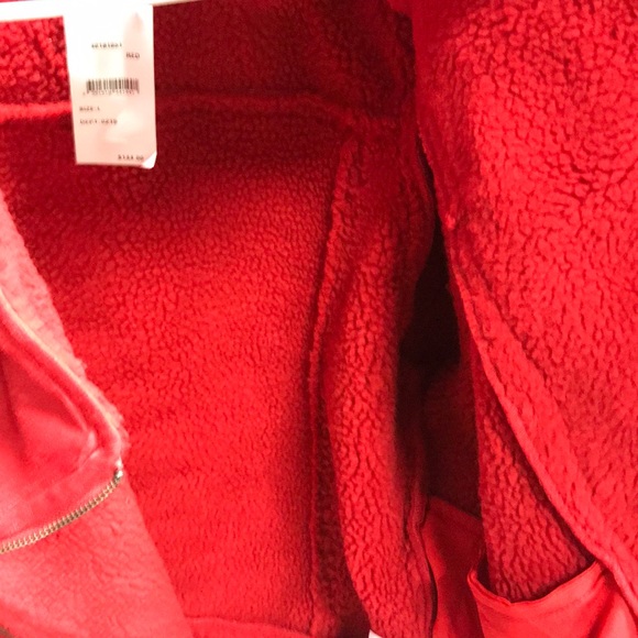 The Fifth Label Faux-Fur Moto Jacket Red 40181051 - Picture 8 of 8